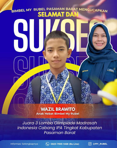 Juara 3 Olimpiade Madrasah Indonesia, Cabang IPA